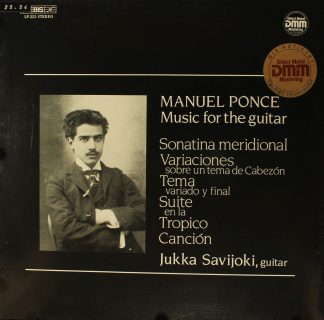 BIS LP-255 - Jukka Savijoki - Music For The Guitar