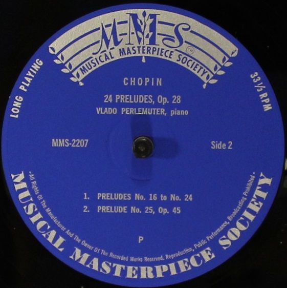 Musical Masterpiece Society MMS-2207 - Frédéric Chopin, Vlado Pe - Image 3