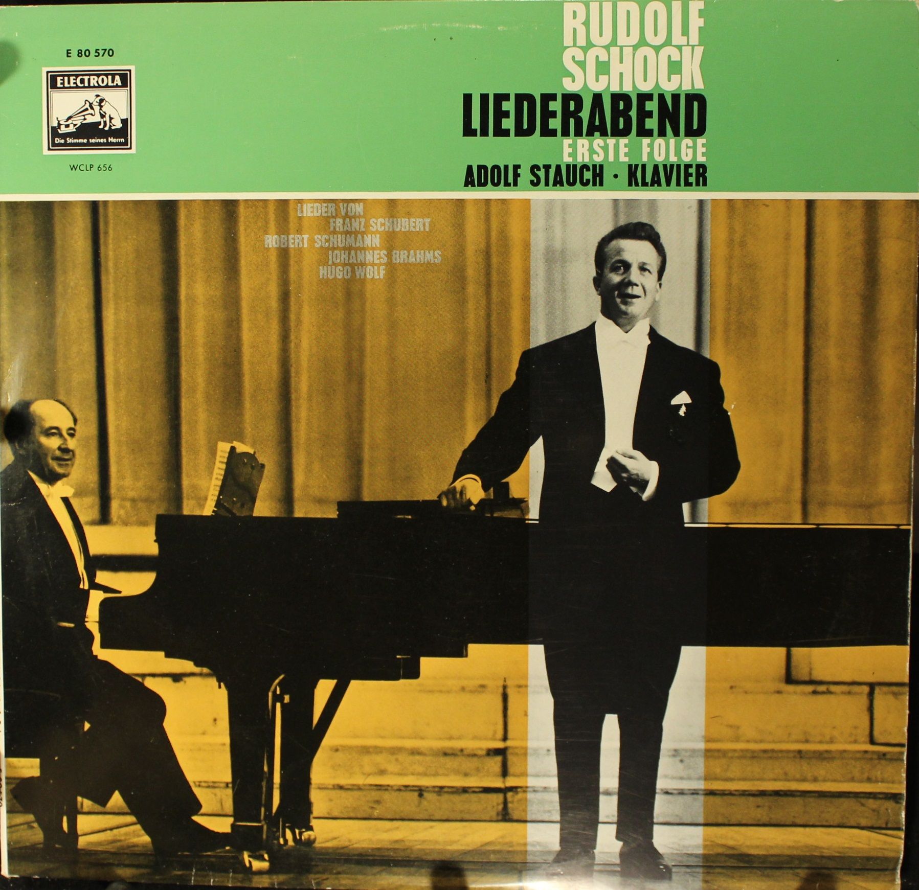 Electrola E 80 570 - Rudolf Schock, Adolf Stauch - Liederabend E