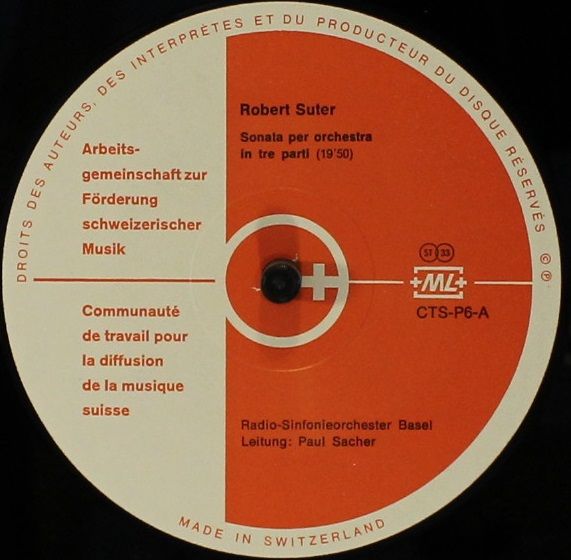 Communauté pour la Musique Suisse CTS-P 6 - Robert Suter - Sonat - Image 5