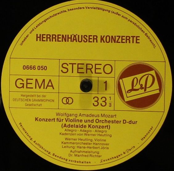 Leuenhagen & Paris 0666 050 - Wolfgang Amadeus Mozart, Felix Men - Image 3