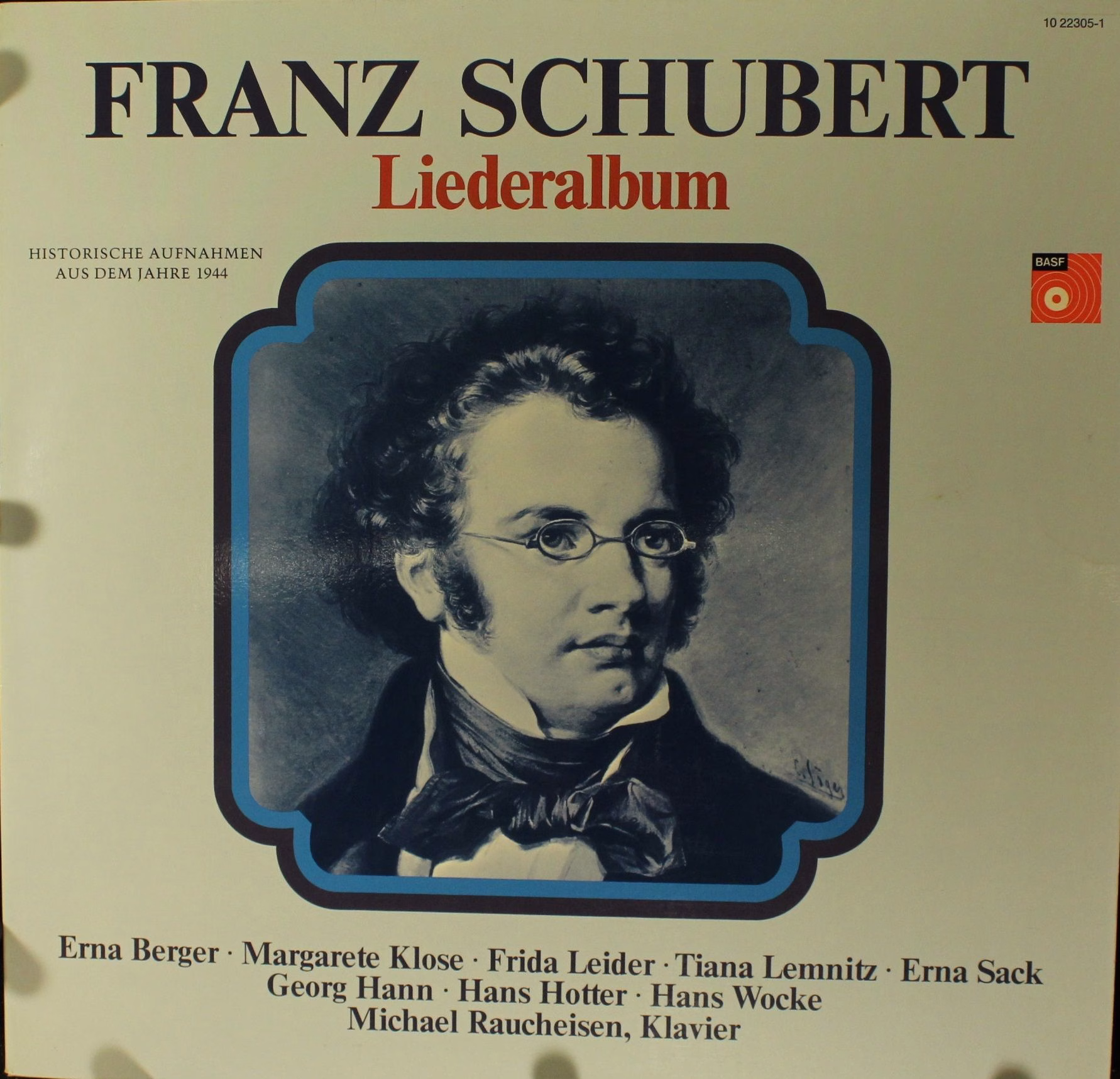 BASF 10 22305-1 - Franz Schubert, Erna Berger, Margarete Klose,