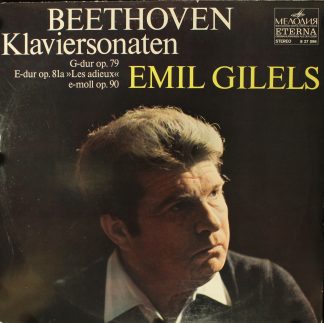 Melodia Eterna 8 27 096 - Ludwig van Beethoven, Emil Gilels - Kl