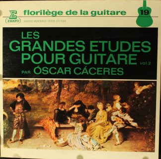 Erato STU 70904 - Oscar Cáceres - Les Grandes Etudes Pour Guitar