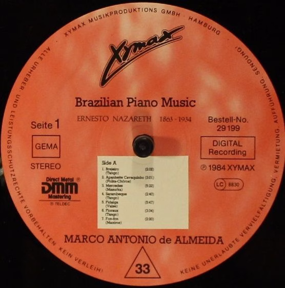 Xymax 29 199 - Ernesto Nazareth - Brazilian Piano Music - Image 2