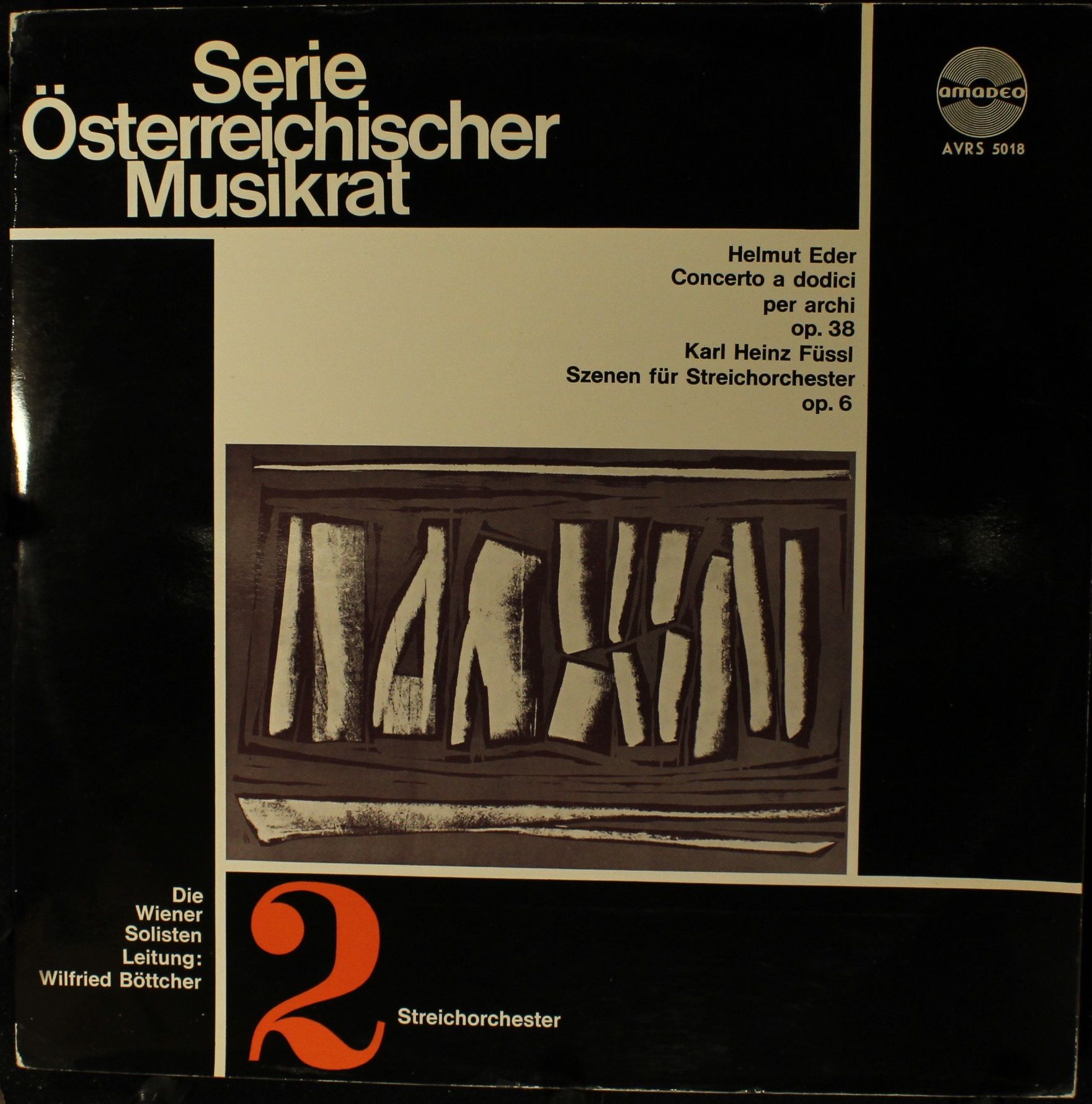 Amadeo AVRS 5018 - Helmut Eder, Karl Heinz Füssl - Concerto A Do