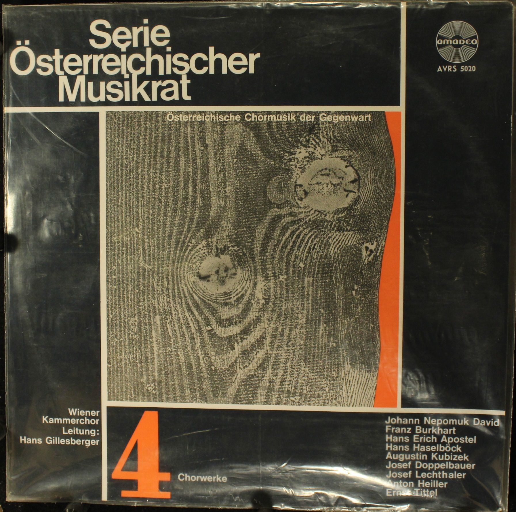 Amadeo AVRS 5020 - Wiener Kammerchor, Hans Gillesberger - Chorwe