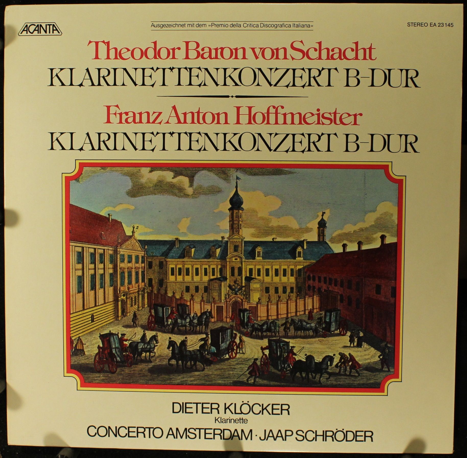 ACANTA EA 23 145 - Theodor von Schacht, Franz Anton Hoffmeister,