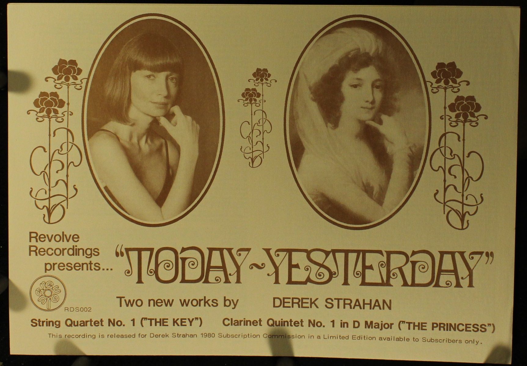 Revolve Recordings RDS 002 - Derek Strahan - Today - Yesterday - Image 4