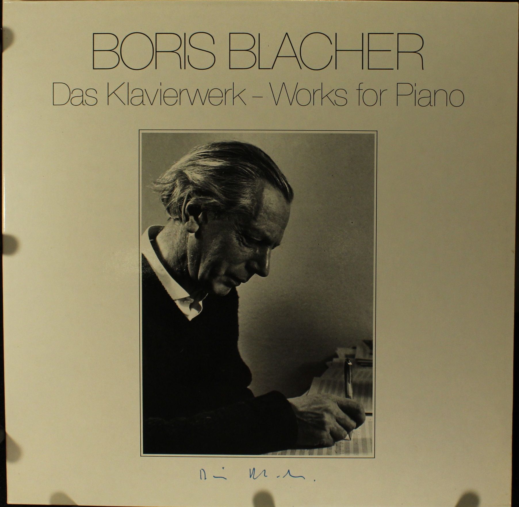 Thorofon Capella MTH 223 - Boris Blacher - Das Klavierwerk - Wor