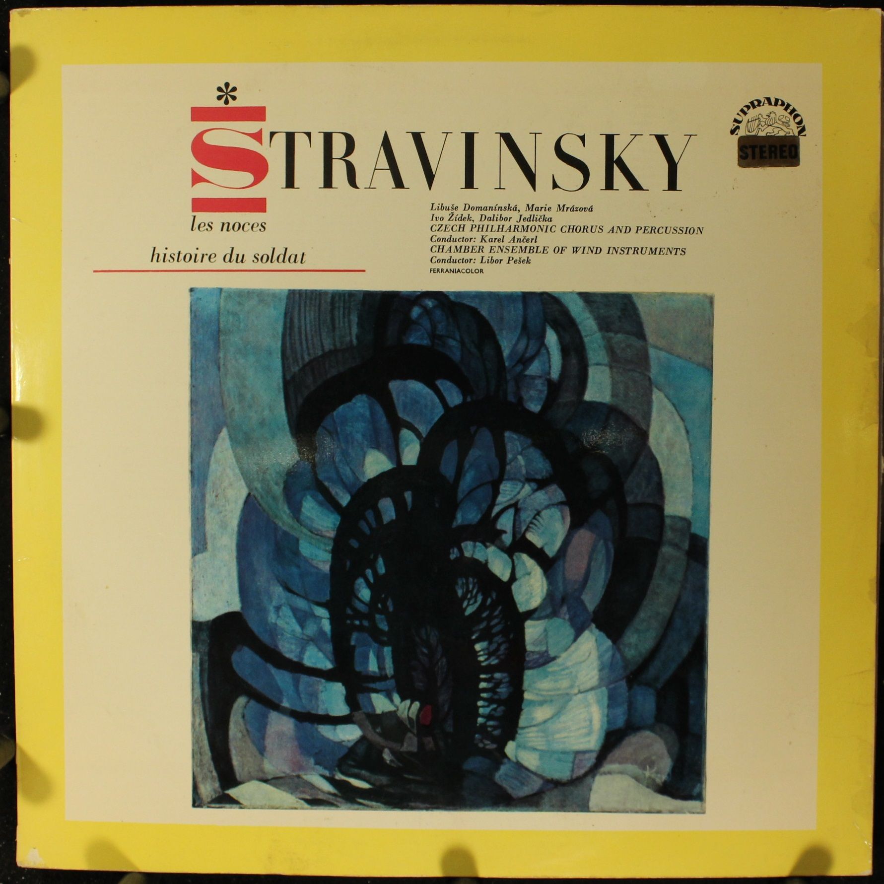Supraphon SUA ST 50 623 - Igor Stravinsky, Czech Philharmonic Ch