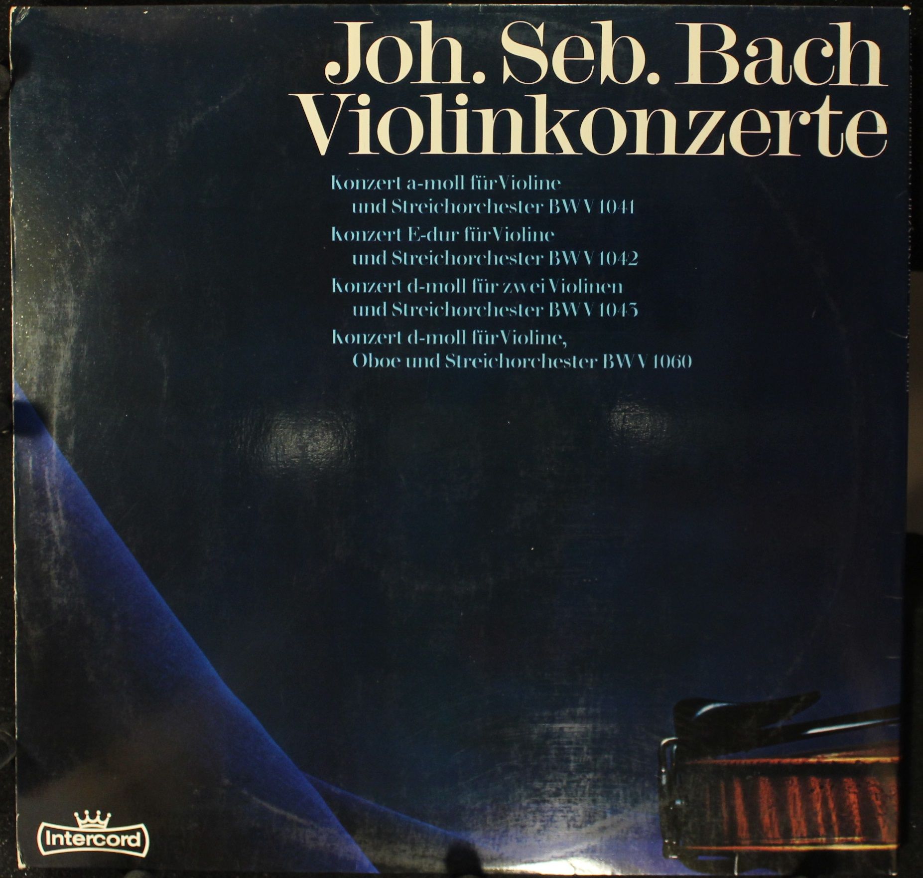 Intercord 938-09 Z (J938) - Johann Sebastian Bach, Hans Kalafusz - Image 2