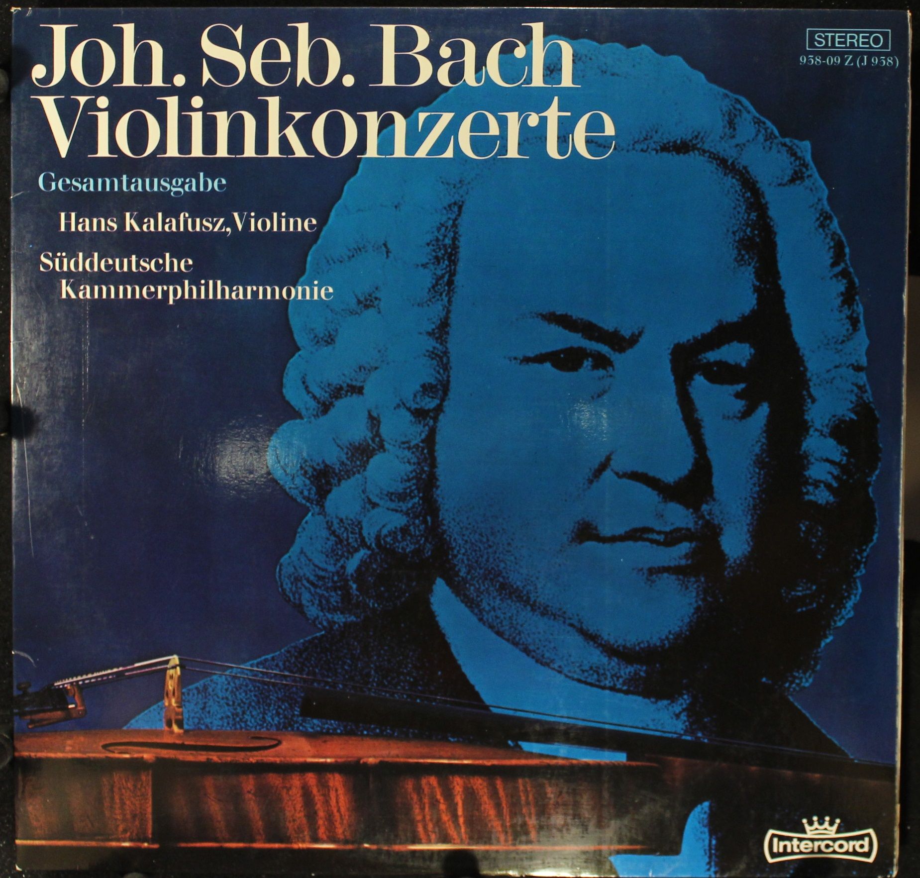 Intercord 938-09 Z (J938) - Johann Sebastian Bach, Hans Kalafusz