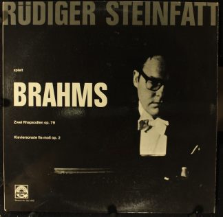 Quadriga-Ton Qu 1052 - Johannes Brahms, Rüdiger Steinfatt - Zwei