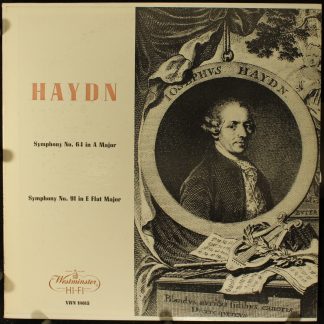 Westminster XWN 18615 - Joseph Haydn, Wiener Symphoniker, Henry
