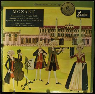 Turnabout TV 34038S - Wolfgang Amadeus Mozart, Günter Kehr - Sym