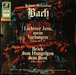 Columbia SMC 91424 - Johann Sebastian Bach, Der Süddeutsche Madr