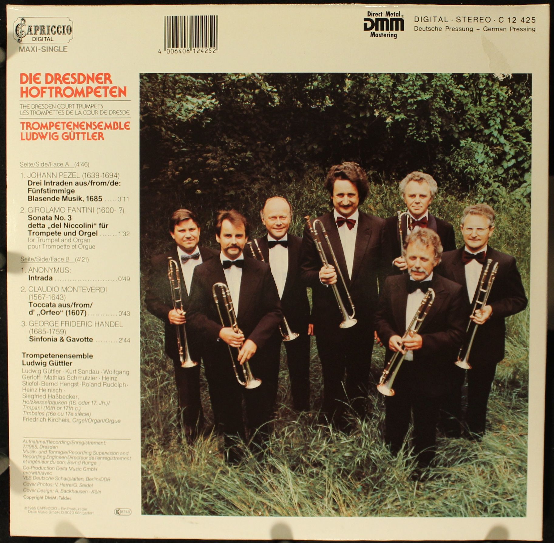 Capriccio C12 425 - Trompetenensemble Ludwig Güttler - Die Dresd - Image 4