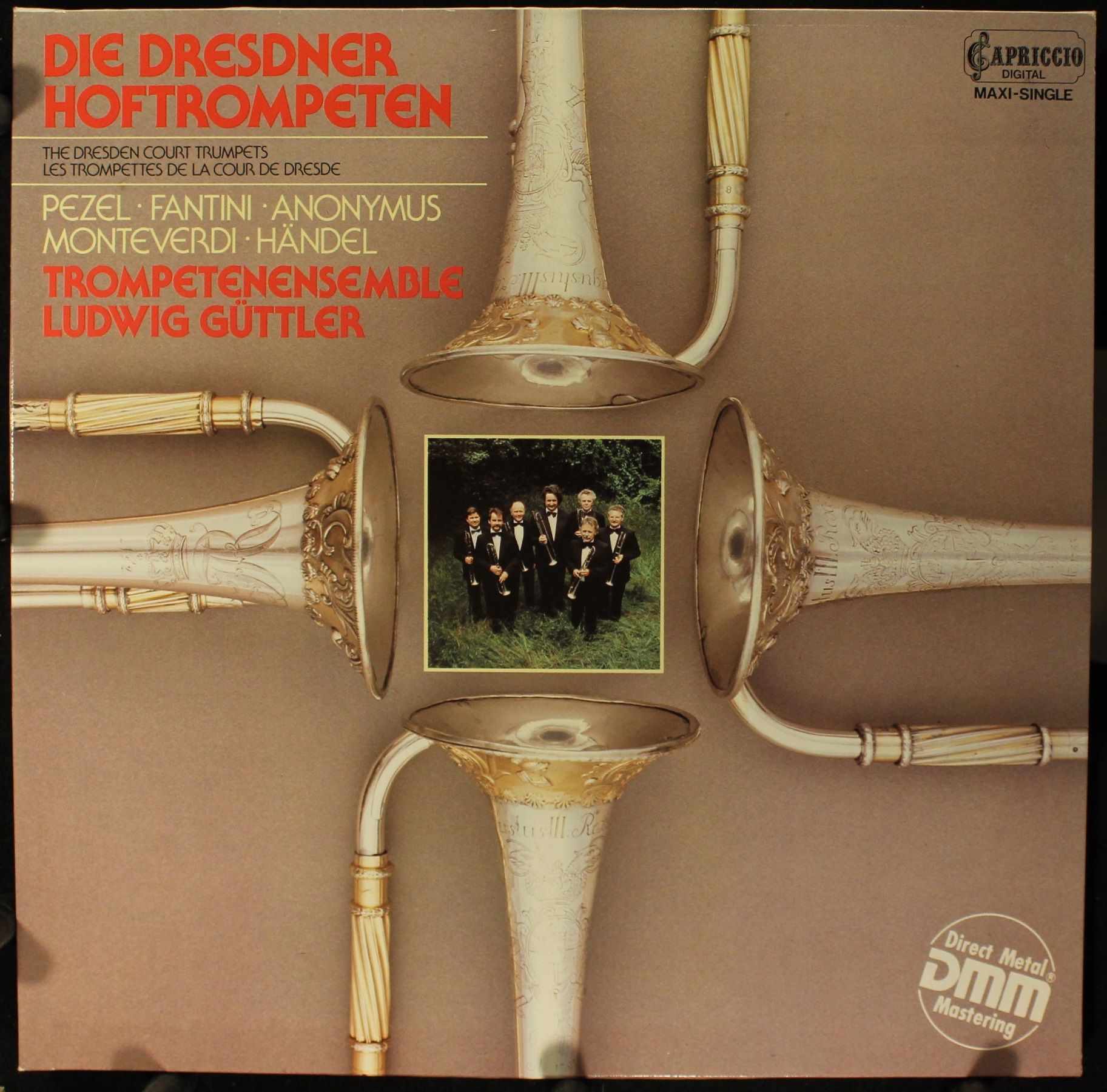 Capriccio C12 425 - Trompetenensemble Ludwig Güttler - Die Dresd