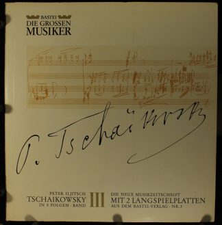 Bastei BDGM 3 - Pyotr Ilyich Tchaikovsky - Peter Iljitsch Tschai