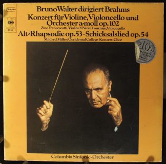 CBS 61 428 - Bruno Walter, Johannes Brahms, Columbia Symphony Or