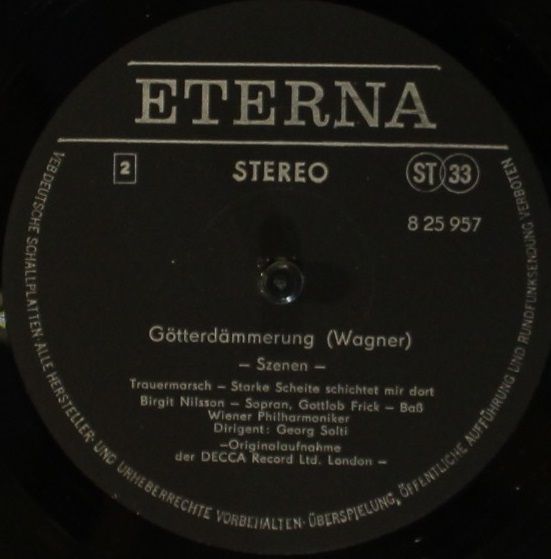 Eterna 8 25 957 - Richard Wagner, Birgit Nilsson, Wolfgang Windg - Image 3