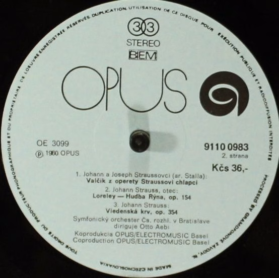 Opus 9110 0983 - Slovak Radio Symphony Orchestra, Otto Aebi - St - Image 4