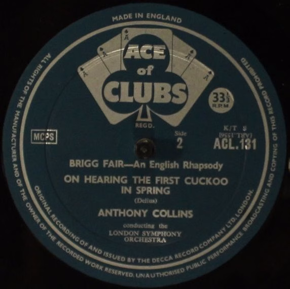 Ace Of Clubs ACL 131 - Sir Edward Elgar, The New Symphony Orches - Image 4