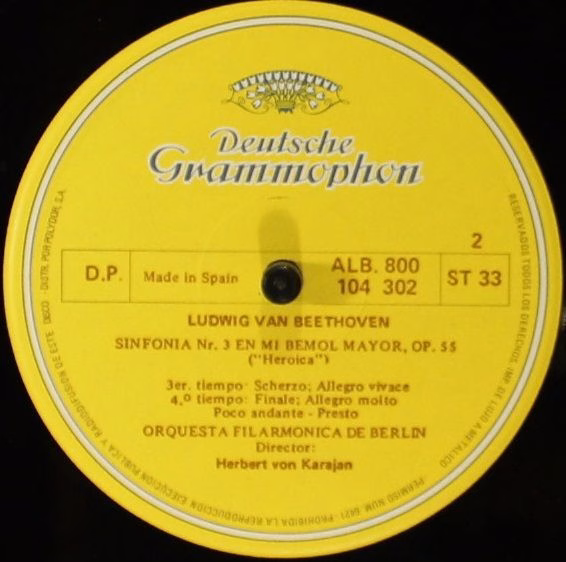 Deutsche Grammophon 11 04 302 - Ludwig van Beethoven, Berliner P - Image 4