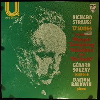 Philips 6580 143 - Richard Strauss, Gérard Souzay, Dalton Baldwi