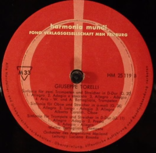 Harmonia Mundi HM 25119 - Alberto Caroldi, Alberto Alvarosi, Wal - Image 4