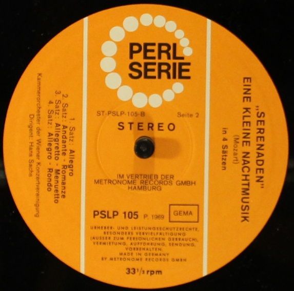 Standard (4) STD-LP 1224 - Kammerorchester Der Wiener Konzertver - Image 4