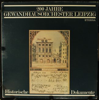 Eterna 8 27 453 - Gewandhausorchester Leipzig - 200 Jahre Gewand