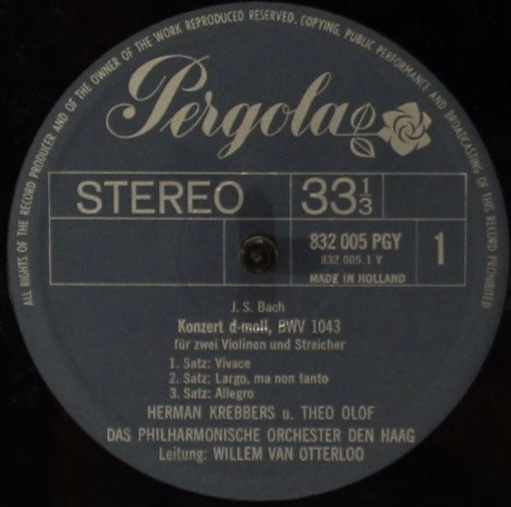 Pergola 832 005 PGY - Johann Sebastian Bach, Ludwig van Beethove - Image 3
