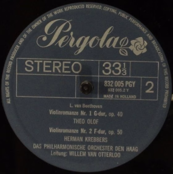 Pergola 832 005 PGY - Johann Sebastian Bach, Ludwig van Beethove - Image 4