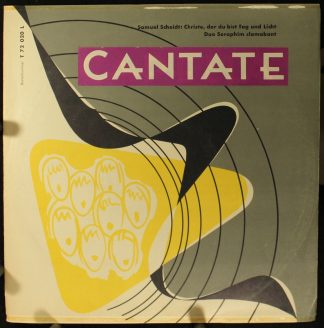 Cantate T 72 020 L - Samuel Scheidt - Christe, Der Du Bist Tag U