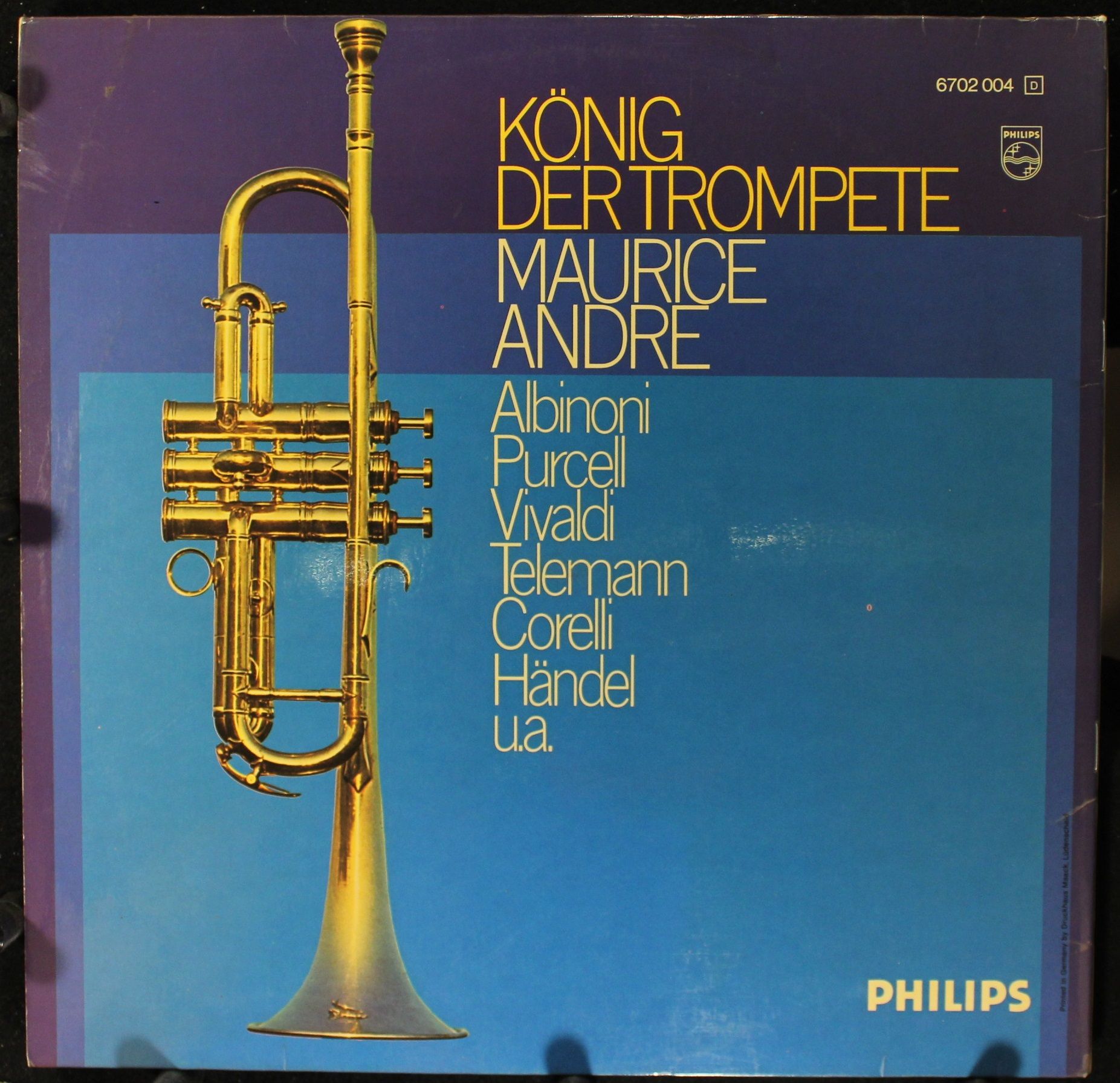 Philips 6599 104 - Maurice André, Tomaso Albinoni, Henry Purcell - Image 3