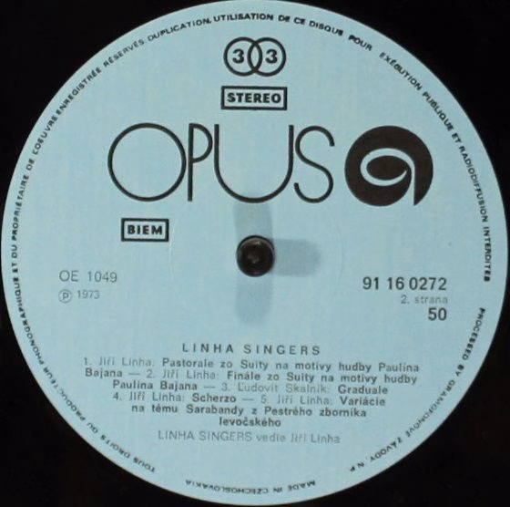 Opus 91 16 0272 - Linha Singers - Linha Singers - Image 4
