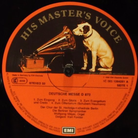 His Master's Voice 1C 065 1284251 - Franz Schubert, Chor Der St. - Image 4