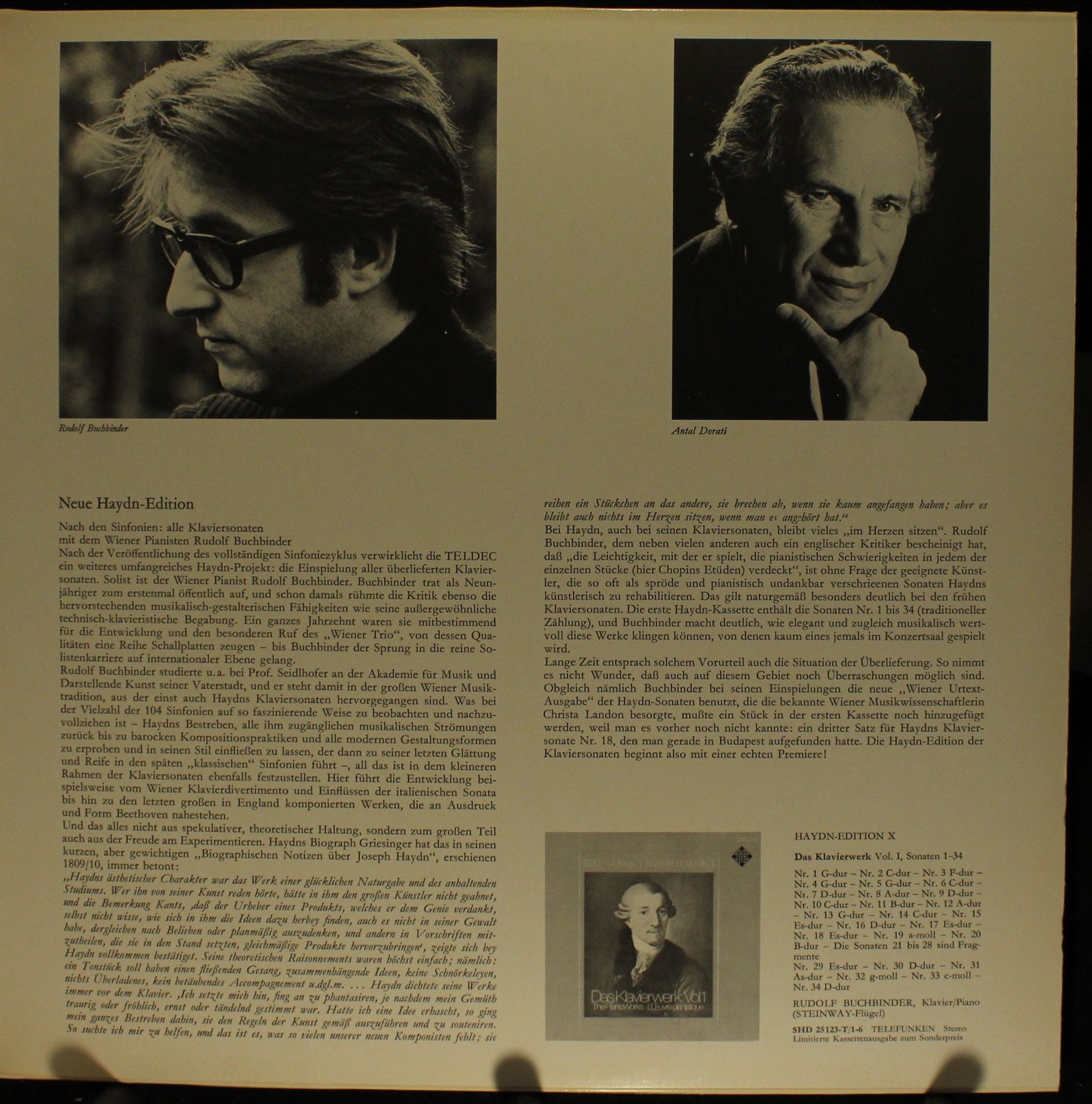 DECCA 6.41809 - Joseph Haydn, Philharmonia Hungarica, Antal Dora - Image 6