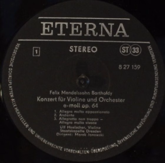 Eterna 8 27 159 - Felix Mendelssohn-Bartholdy, Robert Schumann, - Image 3