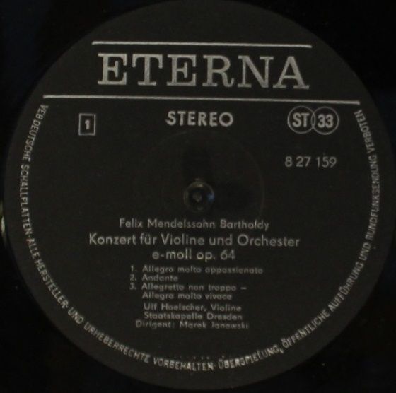 Eterna 8 27 159 - Felix Mendelssohn-Bartholdy, Robert Schumann, - Image 3