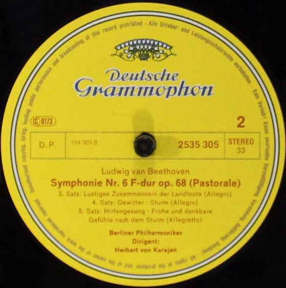 Deutsche Grammophon 2535 305 - Ludwig van Beethoven, Berliner Ph - Image 4