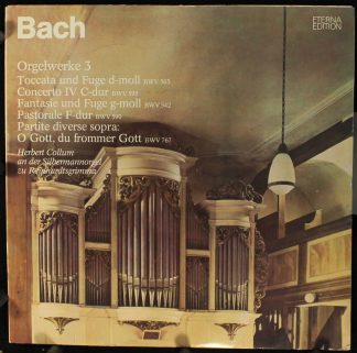 Eterna 8 25 601 - Johann Sebastian Bach, Herbert Collum - Orgelw