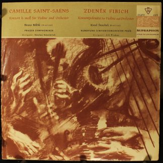 Supraphon CLPV 428 - Camille Saint-Saëns, Zdeněk Fibich - Konzer