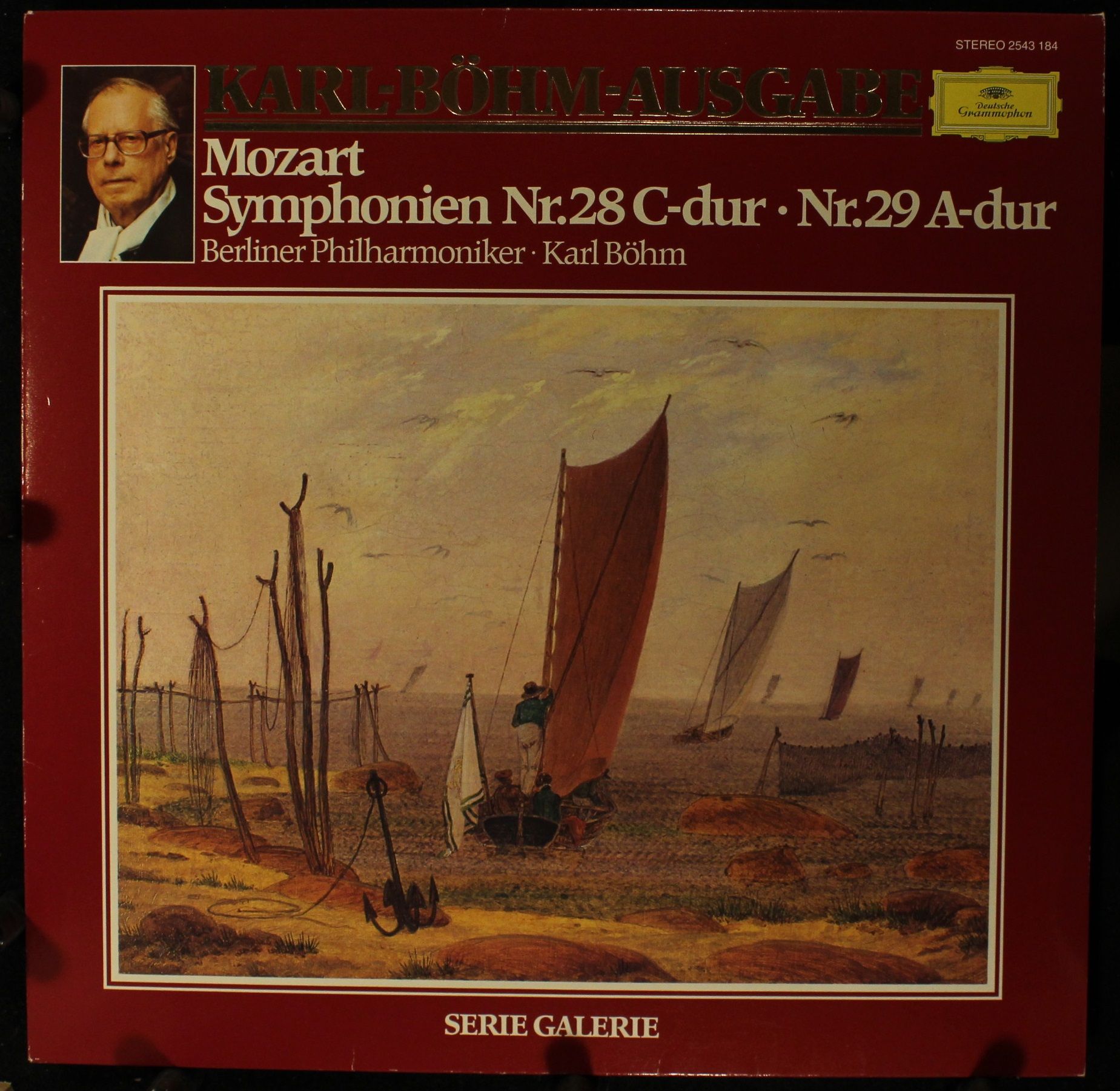 Deutsche Grammophon 2543 184 - Wolfgang Amadeus Mozart, Berliner