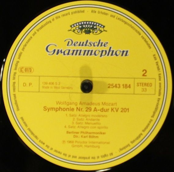 Deutsche Grammophon 2543 184 - Wolfgang Amadeus Mozart, Berliner - Image 4