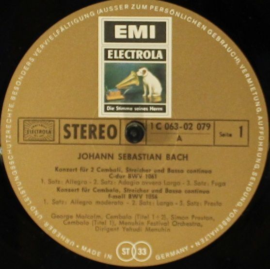 Die Stimme Seines Herrn 1 C 063-02079 - Johann Sebastian Bach, G - Image 4