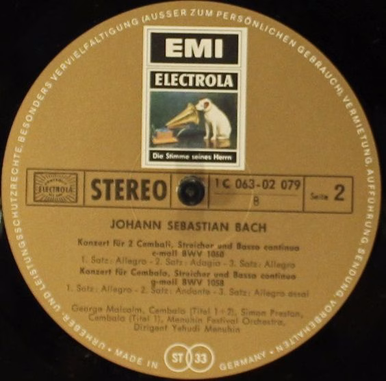 Die Stimme Seines Herrn 1 C 063-02079 - Johann Sebastian Bach, G - Image 3