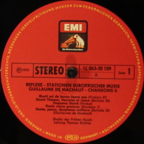 Die Stimme Seines Herrn 1 C 063-30109 - Guillaume de Machaut, St - Image 5